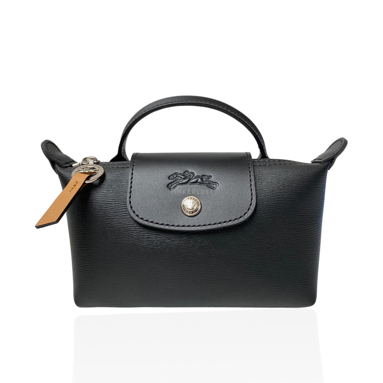 Longchamp leather pouch sale